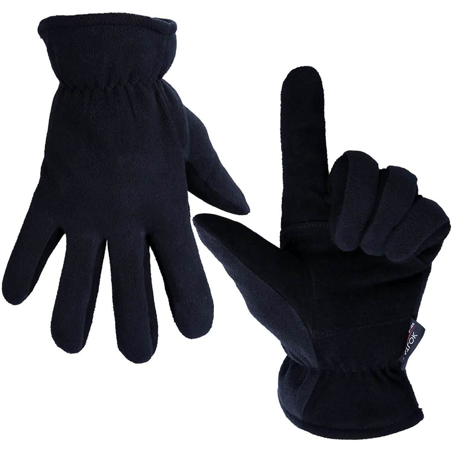 Winter Gloves Deerskin Suede Leather Palm -20°F Cold Proof Work Glove